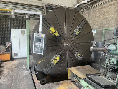 USED WMW ZERBST CNC INTERNAL THREAD LATHE Ø 4000 MM