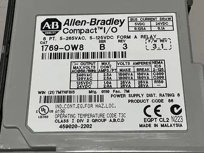 USED ALLEN BRADLEY 1764-24BWA SER B
