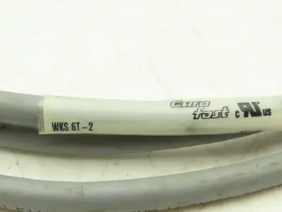 Turck WKS 6T-2 Cable Cord Wire 8-Pin 6' Long Lot of 2