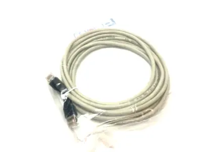 NEW L-COM CAT5E SHIELDED ETHERNET CABLE ASSEMBLY DOUBLE ENDED
