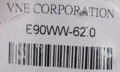 NEW VNE CORPORATION E90WW-62.0 STAINLESS STEEL BALL VALVE 2" 316 E90WW620