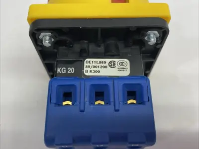 USED KRAUS & NAIMER LOAD DISCONNECT SWITCH 25A KG20B.T203/01.E