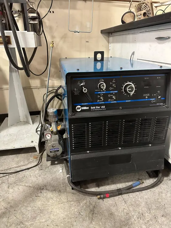 Used 1900 MILLER GOLD STAR 452 Tig Welders New Jersey US | Revelation Machinery #402950