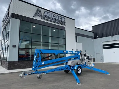 New | in-Stock 2026 GENIE TZ-50 TOWABLE ARTICULATING BOOM LIFT Towable Boom Lifts Alberta CA | Adcock Equipment #1418048