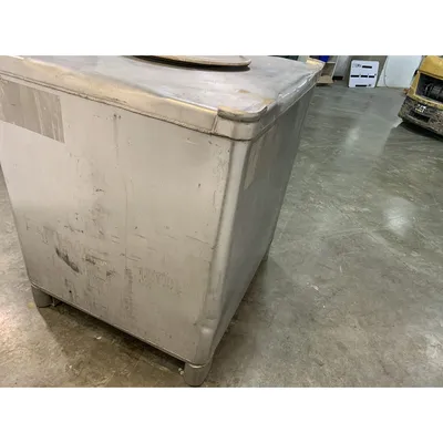 Used 395 Gallon IBC Stainless Steel Portable Liquid Tote