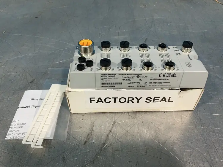 Used 2017 ALLENBRADLEY 1732E16CFGM12 PLC Input & Output Ohio US | HGR 24 #1357293