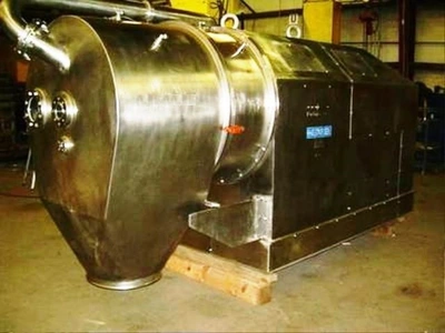 Heinkel HF 800 Inverting Filter centrifuge, Hastelloy C-22.
