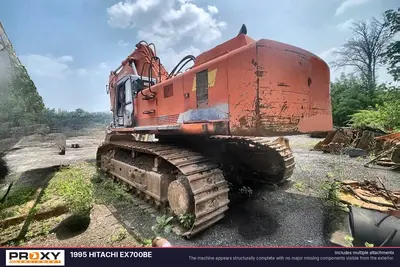 Used 1995 HITACHI EX700BE Crawler Excavators Pennsylvania US | Proxy Equipment #1377850