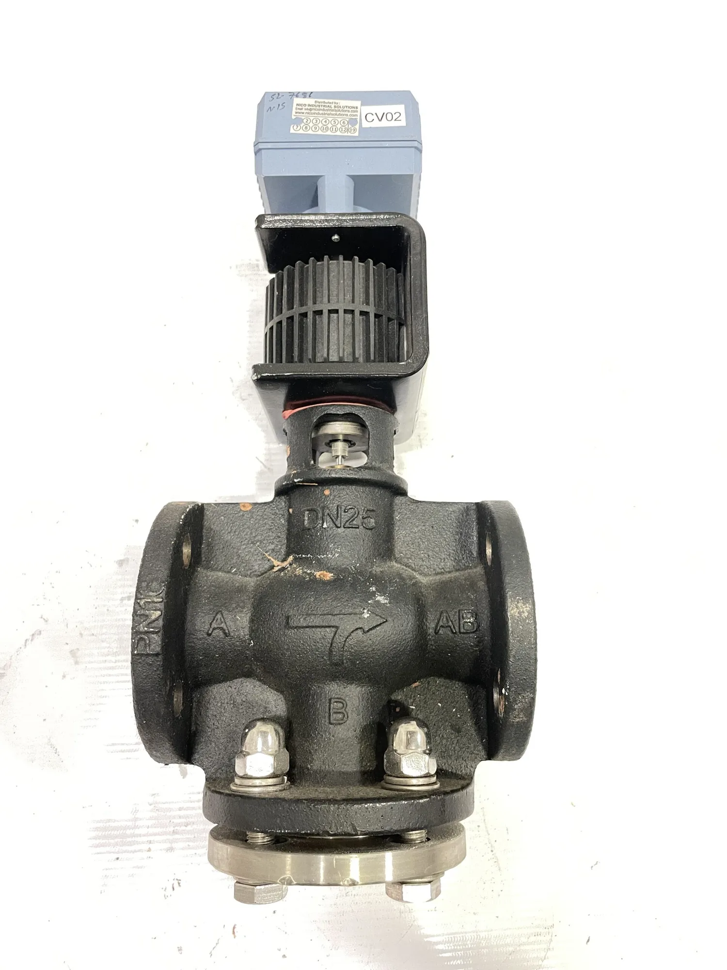 Siemens MXF461.25-8.0 1″ Motorized Magnetic Control Valve 300/1000kPa 24V