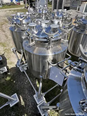 Used Industrial Precision Stainless Tank, Board Rated.