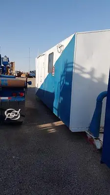 USED GARDNER DENVER PE-5Y 3X5 TRIPLEX WELL SERVICING REVERSING MUD PUMP PACKAGE