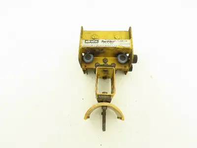 Aero-Motive Pow-R-Belt 0674431 Festoon Flat Cable Lead Trolley *Bad Wheel*