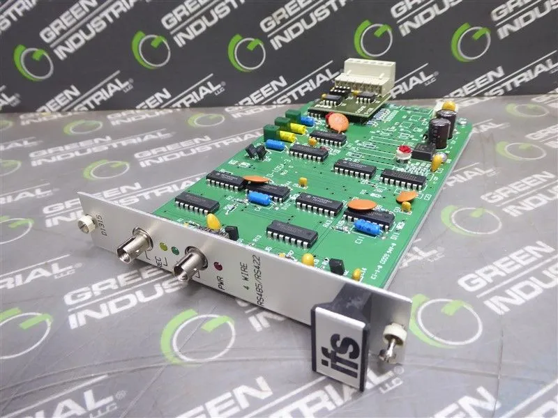 ifs D1315 4 Wire RS485 / RS422 Module D-1054-3 Rev.D Used