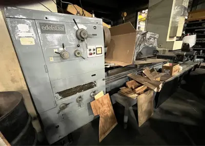 52" X 200" EDELSTAAL HEAVY DUTY ENGINE LATHE