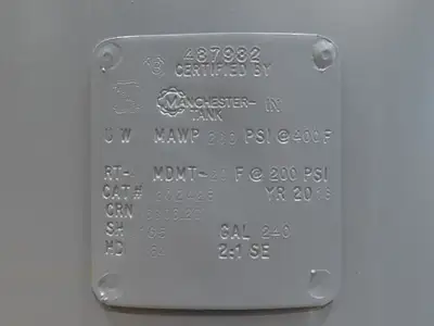 Used MANCHESTER _UNKNOWN_ Pressure Tanks Indiana US | Arrow Industrial #1368256
