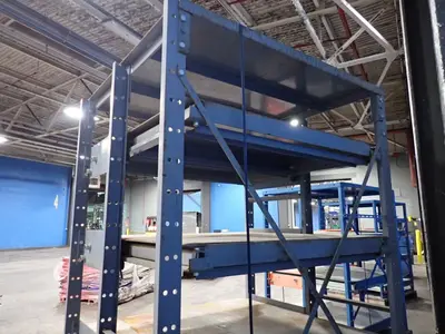 6 Shelves (48" X 48") Pull-out Storage Rack