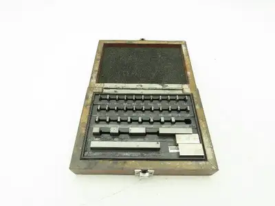 SPI 7301 Grade AS-1 Rectangle Steel Gage 36 Block Set .050-4.00"  -Missing .300"