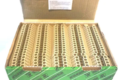 100 NEW CONTA CLIP RK 6-10 TERMINAL BLOCKS RK610