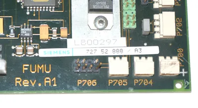 SIEMENS 727-52-888/A3 COMMUNICATION BOARD FUMU REV. A1, 727-52-888, 72752888