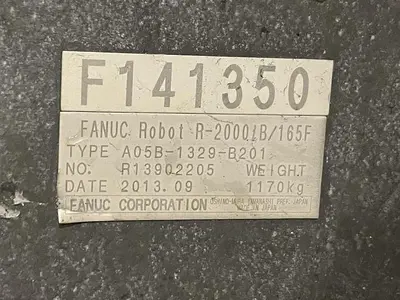 Used 2013 FANUC FANUC R2000IB/165F Robots Michigan US | Aucto #1332188