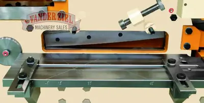 Geka Hydracrop 220/300 240 Ton Dual Cylinder Ironworker - NEW