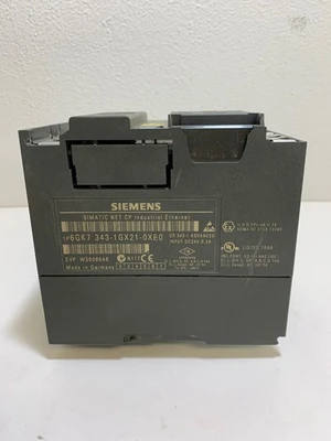 SIEMENS 6GK7 343-1GX21-0XE0 Simatic NET Module CP 343-1 Fortgeschritten Garantie