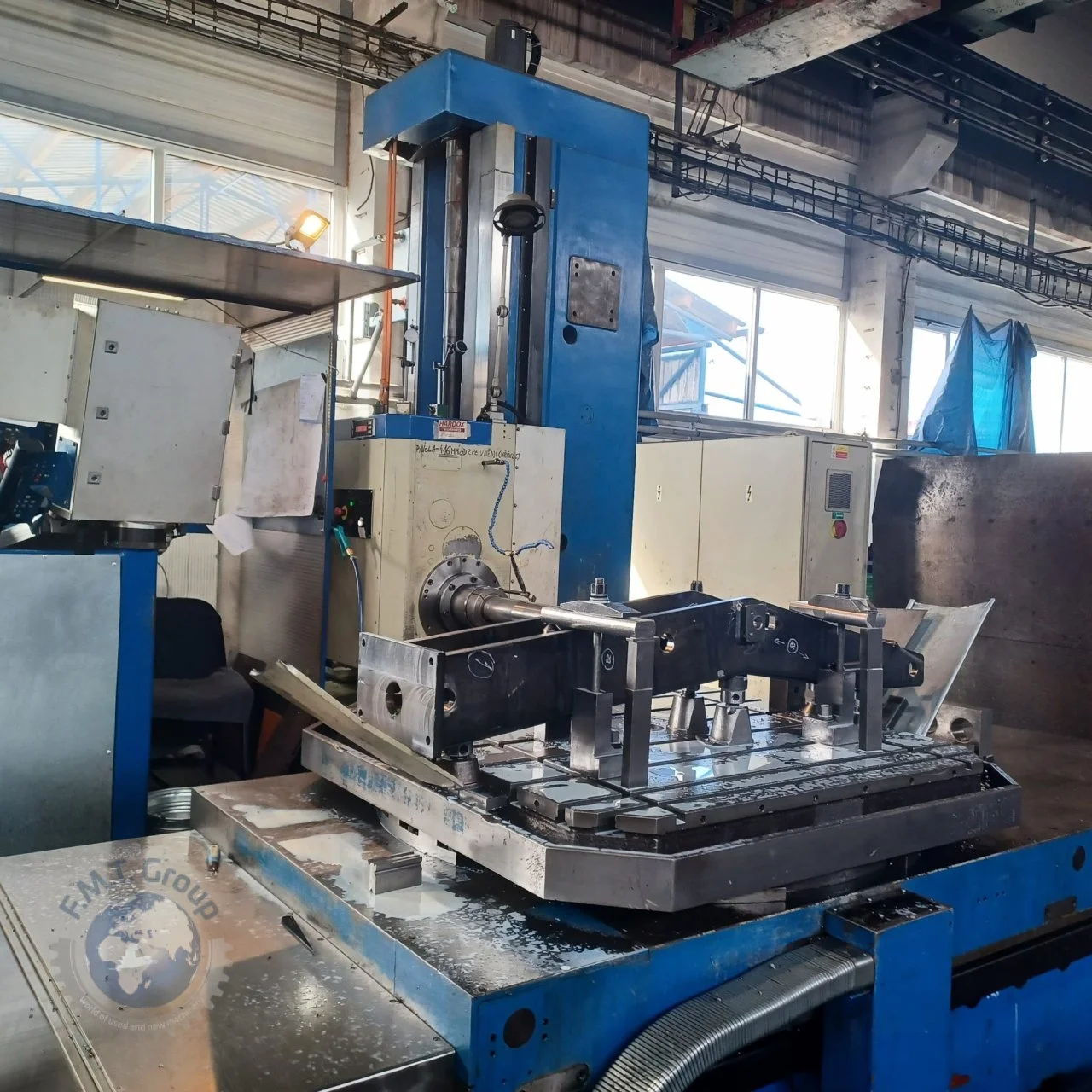 Used TOS VARNSDORF WHN 110 CNC Horizontal Table Type Boring Mills | F.M.T. Group s.r.o. #1252837