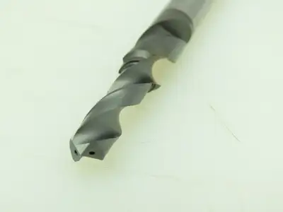 Seco Carbide 2-Flute Spiral Chamfer Coolant Drill 7x10mm Cut 10mm Shank LOT OF 4