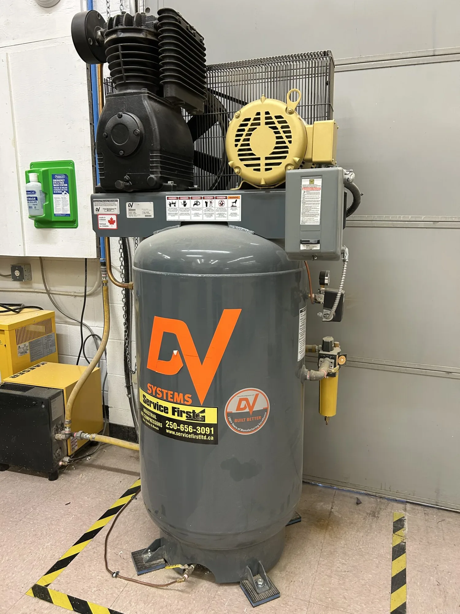 Devair 7.5 HP Piston Compressor