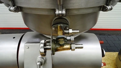 Alfa-Laval MRPX 214 TGV-74T warm milk separator, 316SS.