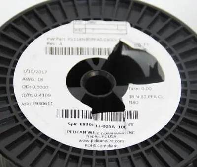 Consolidated Electronic Wire & Cable Various Size w/ Heat Shrink Tubes LOT (4938