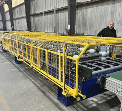 Metal Roof Panel Roll Forming Machine in Canada