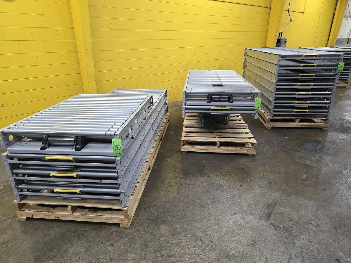 Used HYTROL ABLR CONVEYOR Roller Conveyors Wisconsin US | Packer City Sales #1304194