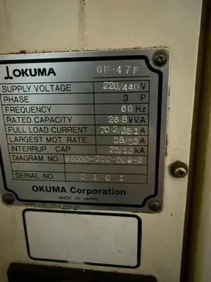 1998 OKUMA GP - 47F Grinders CNC | USED CNC (5)