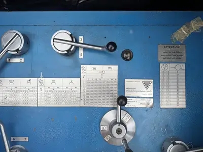 Ryazan RT117 47" × 120" Heavy Duty Engine Lathe