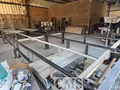 USED NEWMAN M712 4-SIDED PLANER MILL WITH INFEED DECK