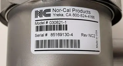 USED NOR-CAL 030821-1 ANGLE METAL SIEVE TRAP