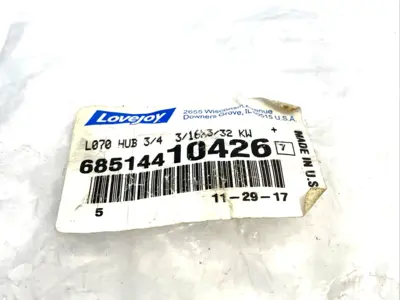 New | in-Stock LoveJoy L070 HUB 3/4 3/16X3/32KW, L070 3/4 3/16X3/32KW, 685144104267 Parts & Accessories (Material Handling) Michigan US | Maverick Industrial Sales #1390898