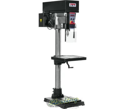New | in-Stock JET JDPE-20EVS-PDF Heavy Duty & Sensitive Single Spindle Drills California US | Sterling Machinery Exchange #1467448