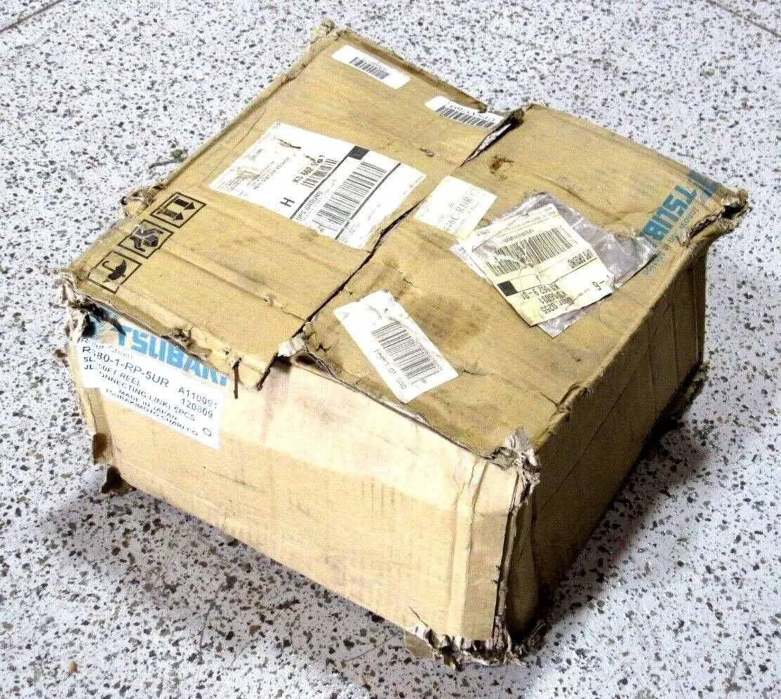 NEW TSUBAKI RS80-1-RP-5UR ROLLER CHAIN 5UT/50' REEL RS801RP5UR