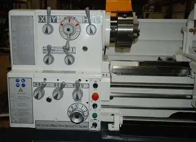 18" X 60" "NEW" POWERTURN PRECISION LATHE, WITH 3.14" SPINDLE BORE