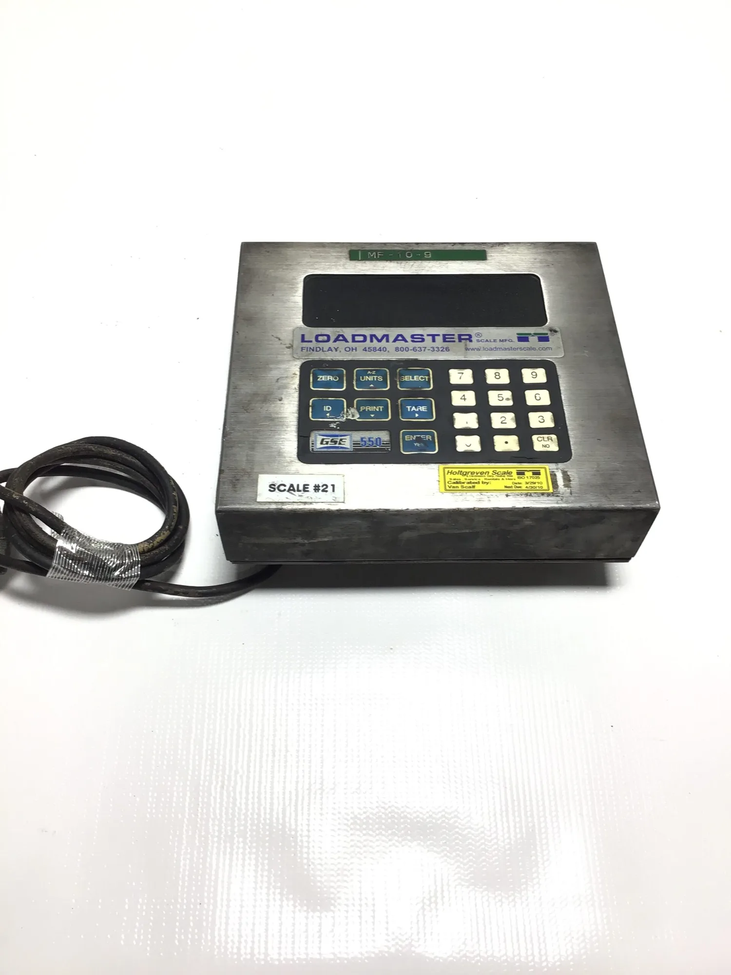 GSE 550 Digital Weight Scale Indicator