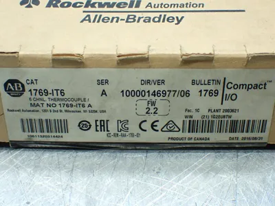 NEW ALLENBRADLEY 1769IT6