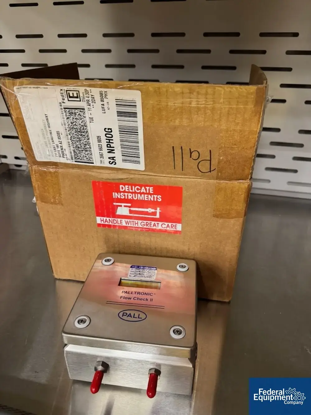 Used Unknown Pall Palltronic Flow Check II Miscellaneous Laboratory Equipment Ohio US | Federal Equipment Company #1557993