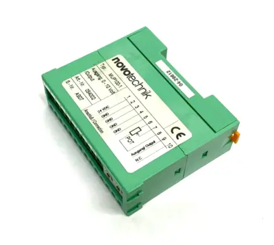 Used NOVOTECHNIK SIGNAL CONDITIONER INTERFACE FOR POSITION MEAUREMENT Industrial Controls | Maverick Industrial Sales #1110004