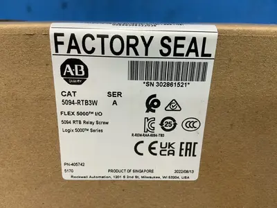 New | in-Stock 2022 ALLENBRADLEY 5094RTB3W Terminal Blocks Ohio US | HGR 24 #1478283