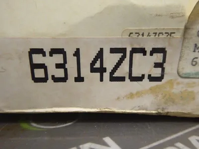 NSK 6314ZC3 Single Row Ball Bearing New NIB