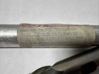 3/4” PCT HSS End Mill 2 Flutes USA Made