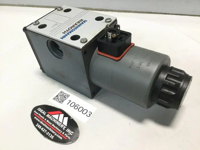 Used MANNESMANN REXROTH 4WE10EA30CG24N9Z4 Valves/Fittings Michigan US | Ideal Machinery #703783
