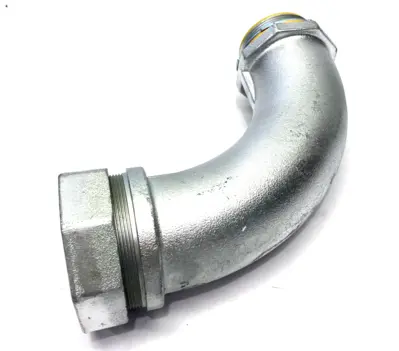 LTB30090 | Eaton  Liquidator Liquidtight Connector, FMC, 90 Deg, Insulated, 3" - New Other